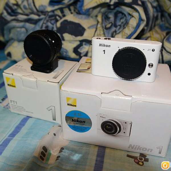 Nikon J1 + FT1 (FT-1) adaptor