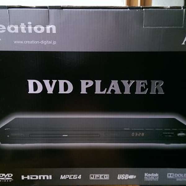 95%新日本Creation DVD Player