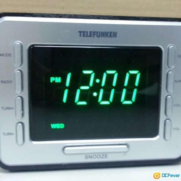 德國Telefunken 鬧鐘收音機