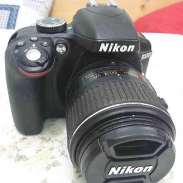 Nikon 3300   連   AF-S DX Nikkor 18-55mm F3.5-5.6GII VR 第2代