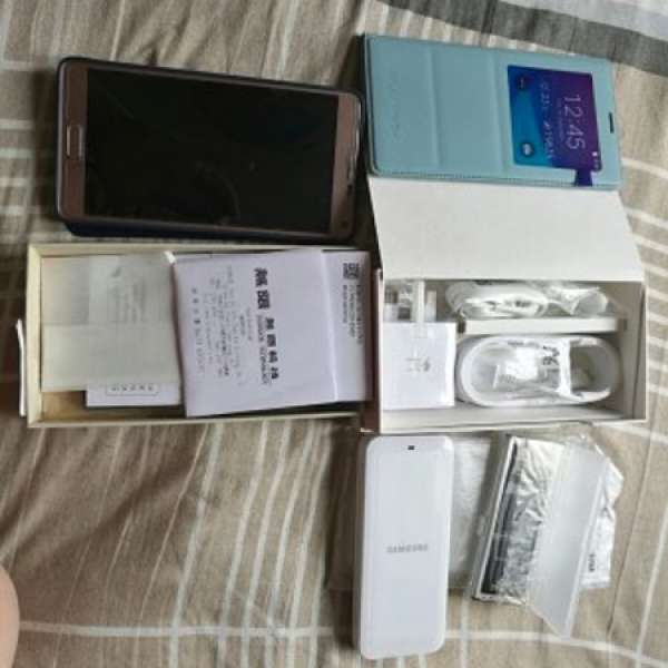 靚Samsung Note 4 N9100, 香港行貨，全套齊盒跟多贈品