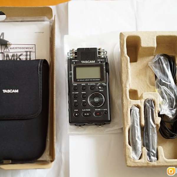 Tascam DR100 Mark II Digital Recorder and Accessories