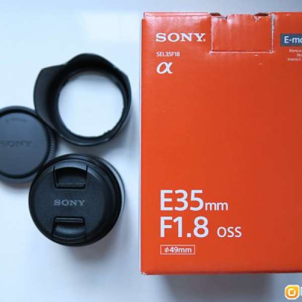 Sony E-mount SEL35F18 OSS 35mm F1.8 未完保養