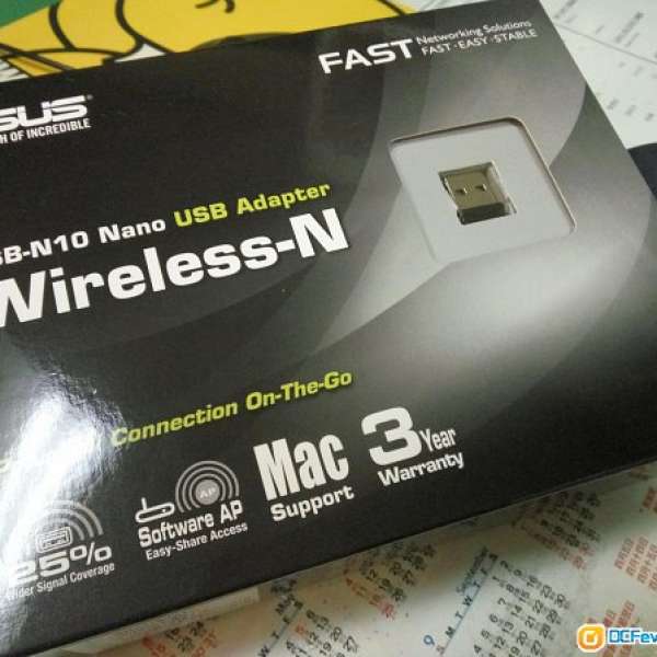 ASUS 無線 N150 USB Nano 網卡