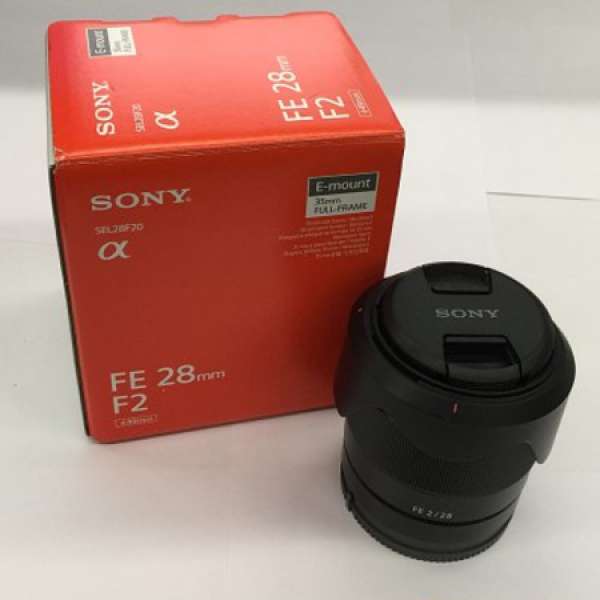 Sony 28mm F2 SEL28F20 + HOYA Protector Pro Filter