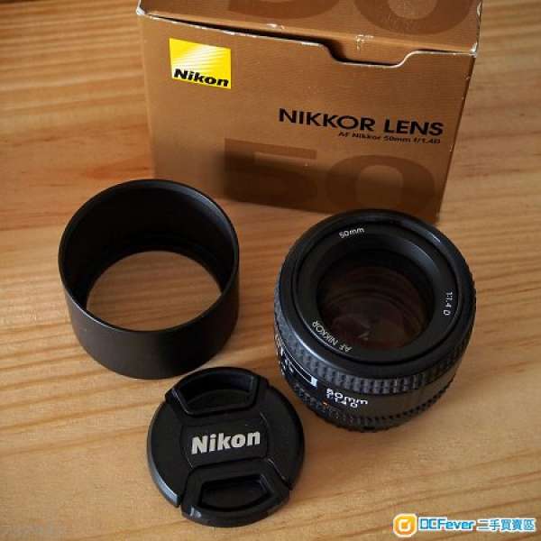 行貨 Nikon AF Nikkor 50mm f/1.4D 極新, 有盒