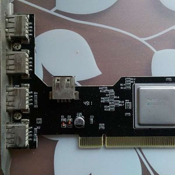 PCI USB 2.0 card, 5 USB ports(NEC chipset)