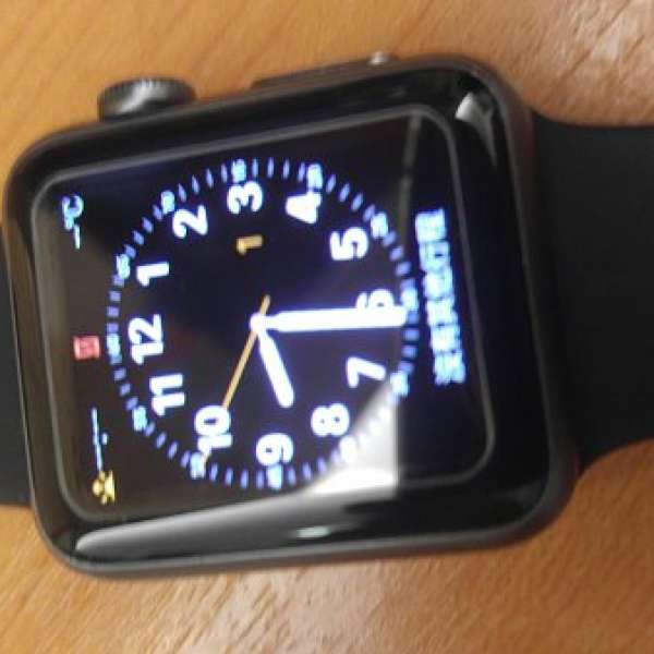 Apple watch 38mm (black) warranty till Jul 26, 2016