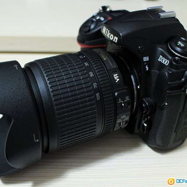 Nikon D300 & 18-105mm f/3.5-5.6 VR lens