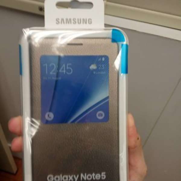 出售 100%全新 原裝 Samsung Galaxy Note 5 S View Cover 金色