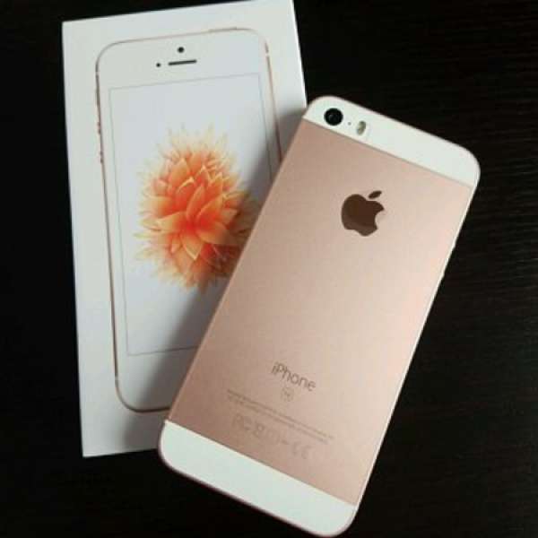 Apple iPhone se 64g 玫瑰金色 99%新 完全無花 行貨