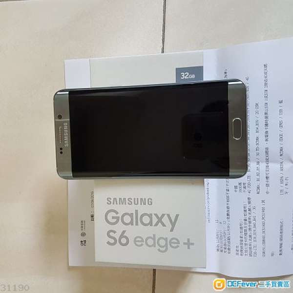 100%全新行貨Samsung Galaxy S6 Edge+ Plus銀灰色32G