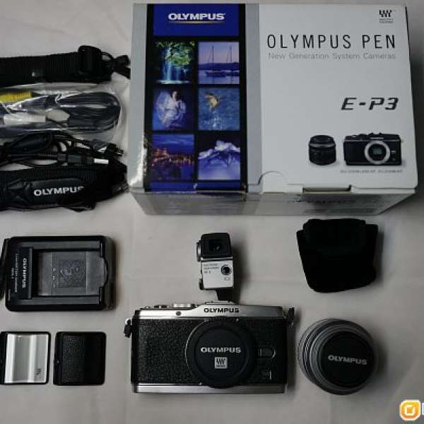 Olympus EP3 Kit Set 14-42mm 連電子觀景vf3