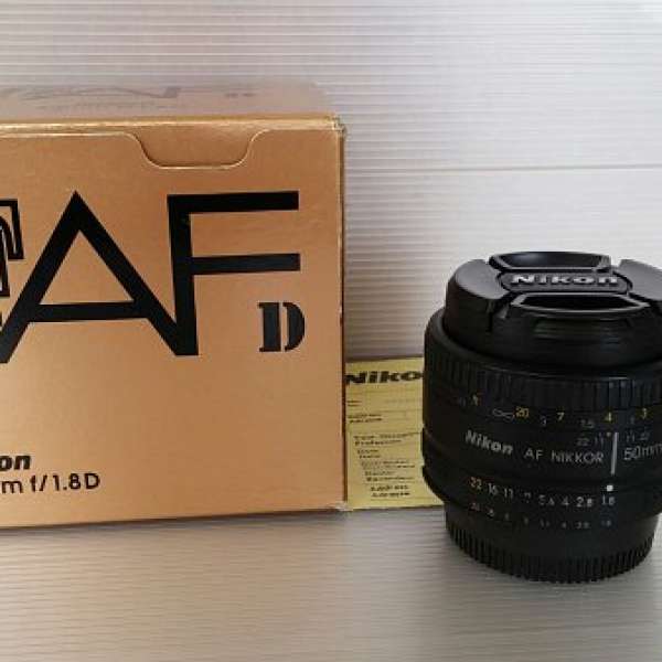 Nikon AF50mm f1.8D