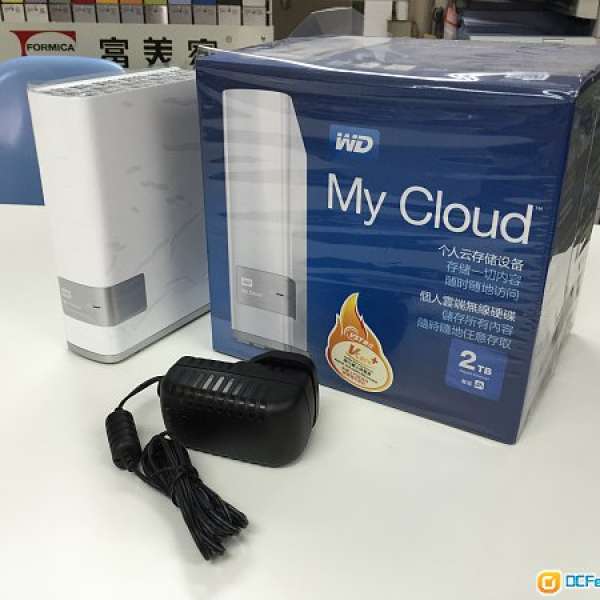 WD Mycloud 2TB，有盒行貨，少用