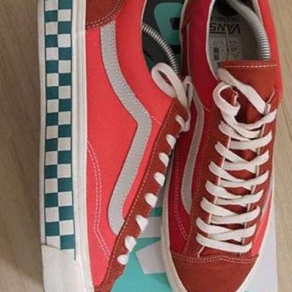 VANS OLD SKOOL RED/ORANGE  US10