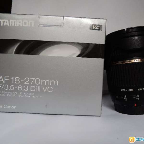 Tamron (B003)AF18-270mm F/3.5-6.3 Dill VC for Canon
