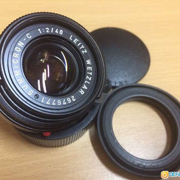 Leica Summicron-C 40/2（M Mount可轉接Sony A7、Fujifilm X系、M4/3）