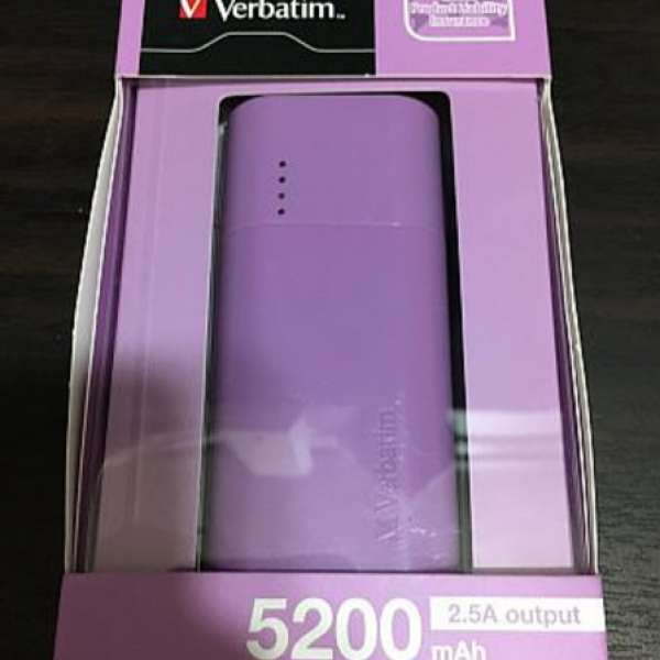 出售物品: 出售物品: Verbatim Power Pack 5000 mAh purple