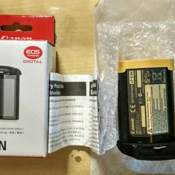 全新Canon 原廠LP-E4N電池