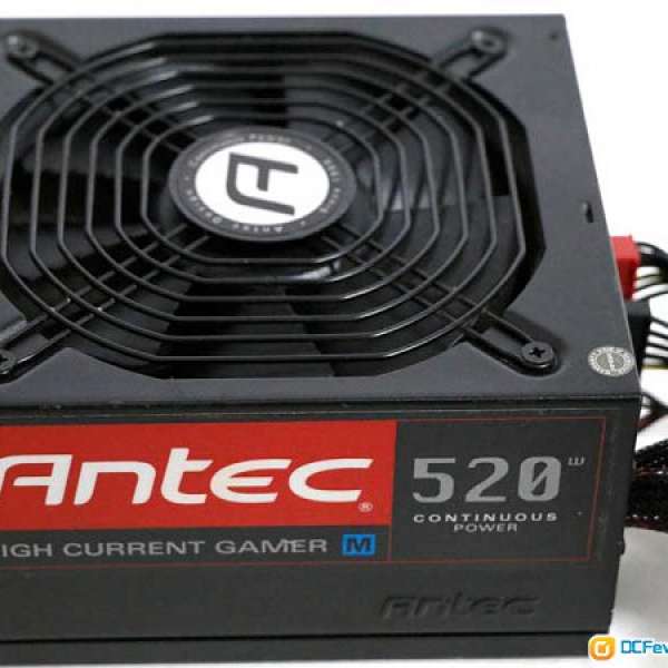 淨牛新淨無花無塵包試Antec 520W 80+火牛一隻