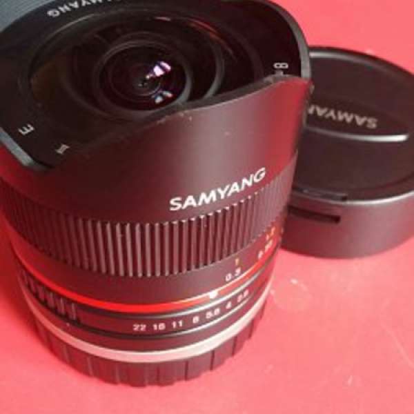 Samyang 8mm f2.8  sony e-mount
