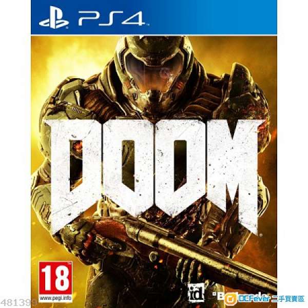 PS4 Doom 4 行貨中英文版