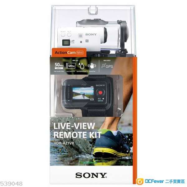 Sony ActionCam HDR-AZ1VR Live-View 套裝版