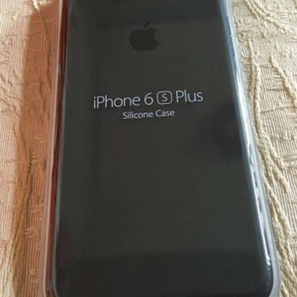 100% 全新 iPhone 6s Plus 灰 黑 原廠膠套 silicone case 6s 專用