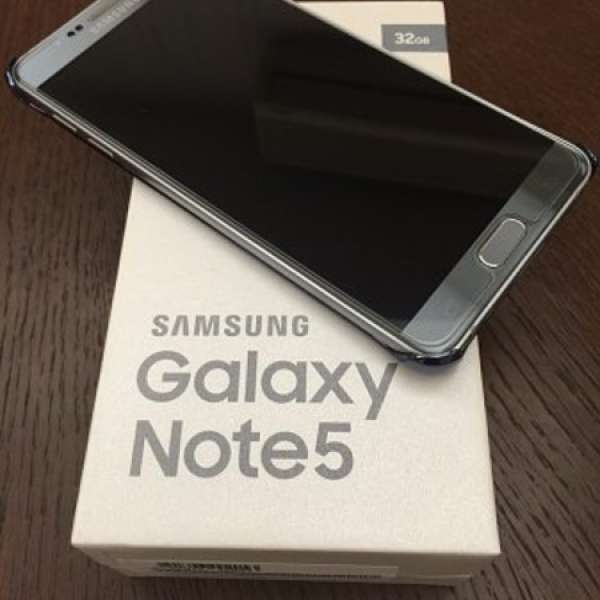 Samsung Note 5 N9200 32gb 全新行雙卡中港4g 原廠無綫快速充電板