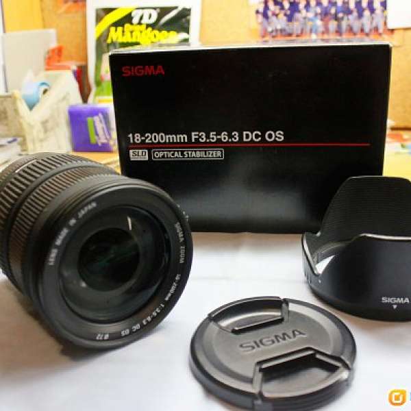 Sigma 18-200mm f/3.5-6.3 DC OS (for Canon)