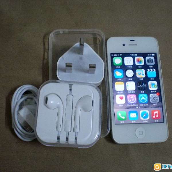 85% 新 Apple iPhone 4s 16GB 白色  行貨機zp機