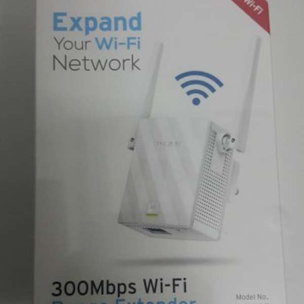 全新 TP-Link 300Mbps Wi-Fi Range Extender 雙天線 無線網絡伸延