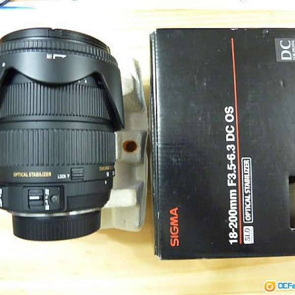 Sigma AF 18-200mm F/3.5-6.3 DC OS HSM(for Nikon)