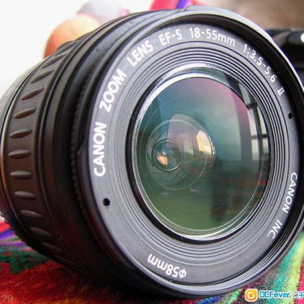 canon 350d and kit lens non is