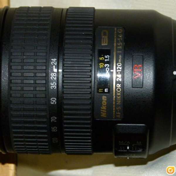 Nikon 24-120mm VR lens 99% new Full box packings