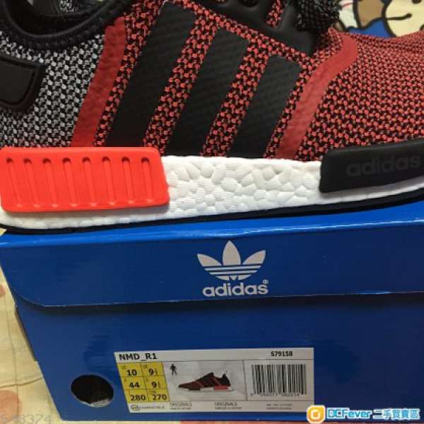 (全新)adidas nmd_R1 橙色 US10有盒有單 可換 US10.5(其他色可以）