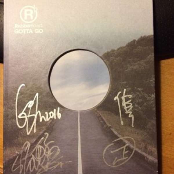 RubberBand GOTTA GO 親筆簽名CD+DVD