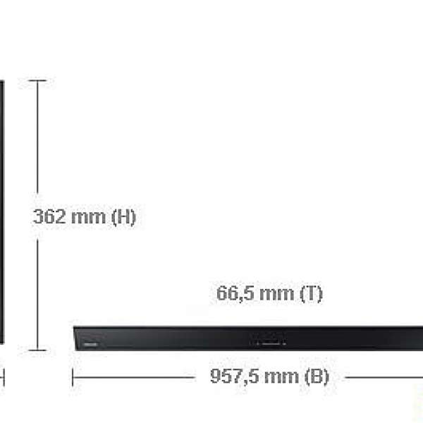 Samsung HW-J450 300W 藍芽傳輸,影院無線 Soundbar