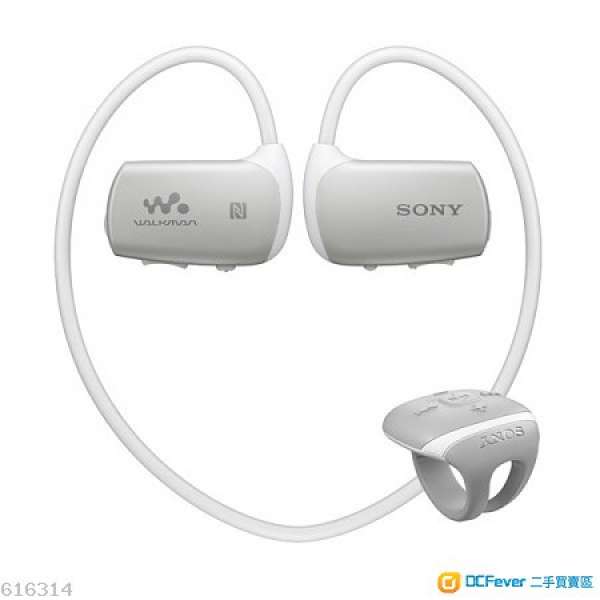 Sony NWZ-WS613 4GB 支援 NFC 和藍牙的防水 WALKMAN 白色 (全新行貨)
