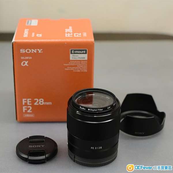 Sony 28mm f2  Full Frame Emount Lens (SEL28F20)