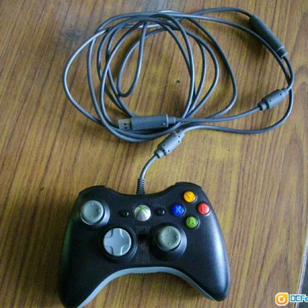 xbox360 黑色有線手掣