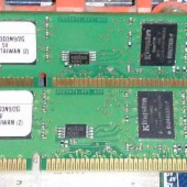 Kingston DDR3 1333 2GB 兩條 共4GB