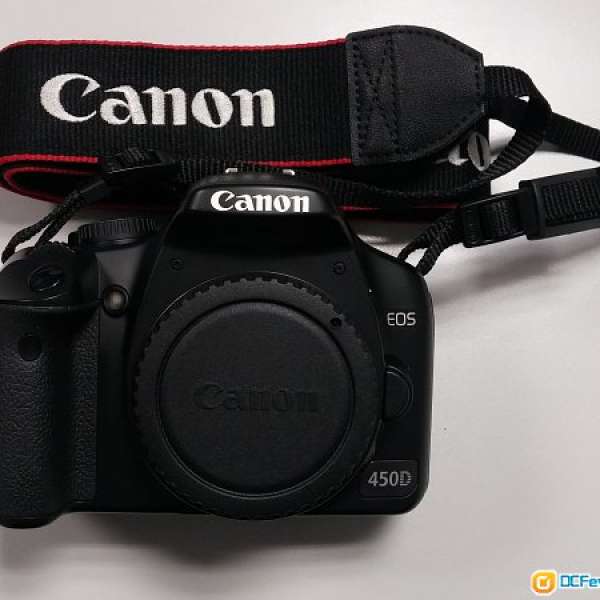 Canon EOS 450D DSLR + EFS 18-55mm IS Kit Set