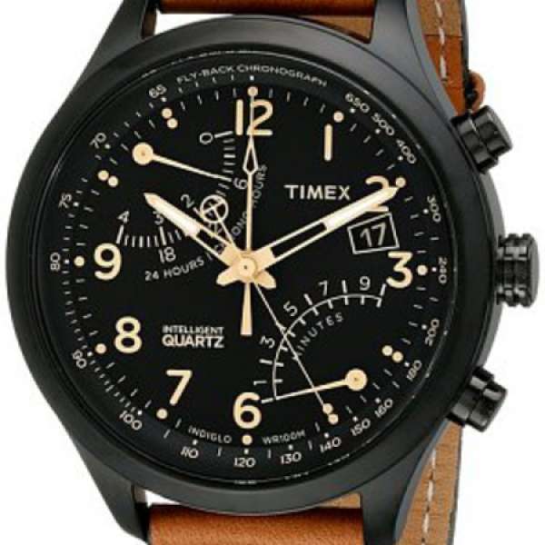 全新有單 美國購入 Timex Intelligent Quartz Fly Back T2N700 Watch 手錶