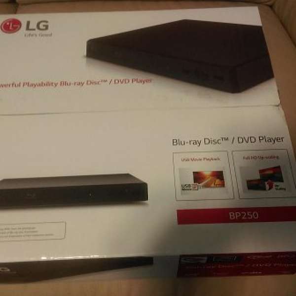 LG BP250 Blu-ray DiscTM/DVD Player