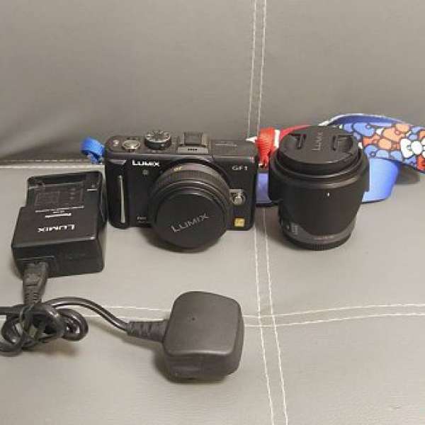 Panasonic LUMIX GF1 全套連 20/1.7 + 14-45 Lens