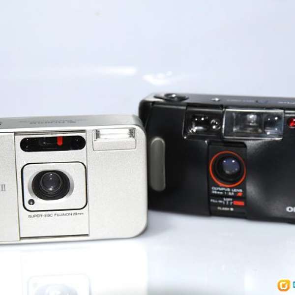 Fujifilm Tiara II ( 28mm EBC Fujinon ) +  Olympus AF-10 Super