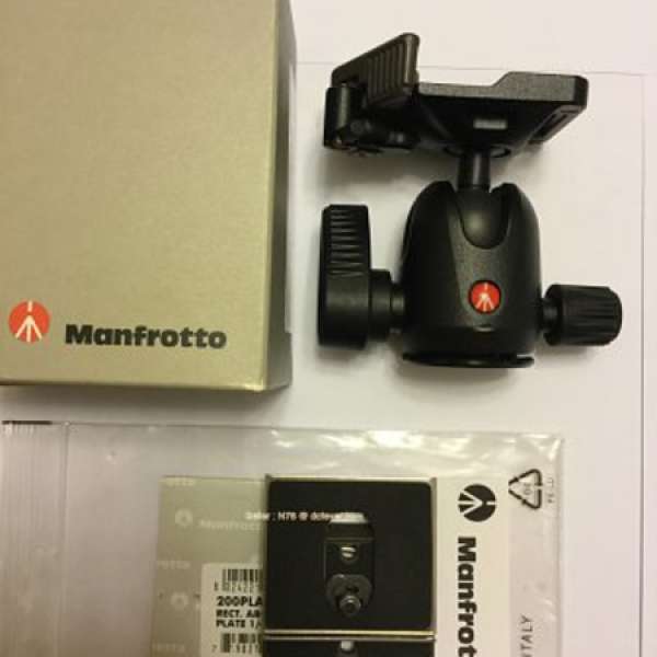 Manfrotto 494RC2 Mini Ball Head + 200Plarch-14 相機底座片