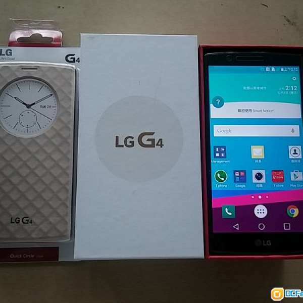 出售99% LG G4 F500S LTE  4g 32gb.  全套跟二電二充一耳機。。送玻璃貼和智能套。 ...
